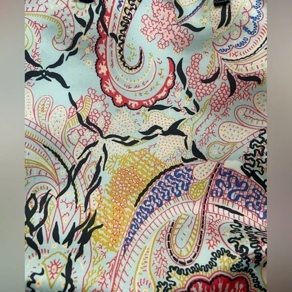 Etro Satin Paisley Handbag - Picture 9 of 12